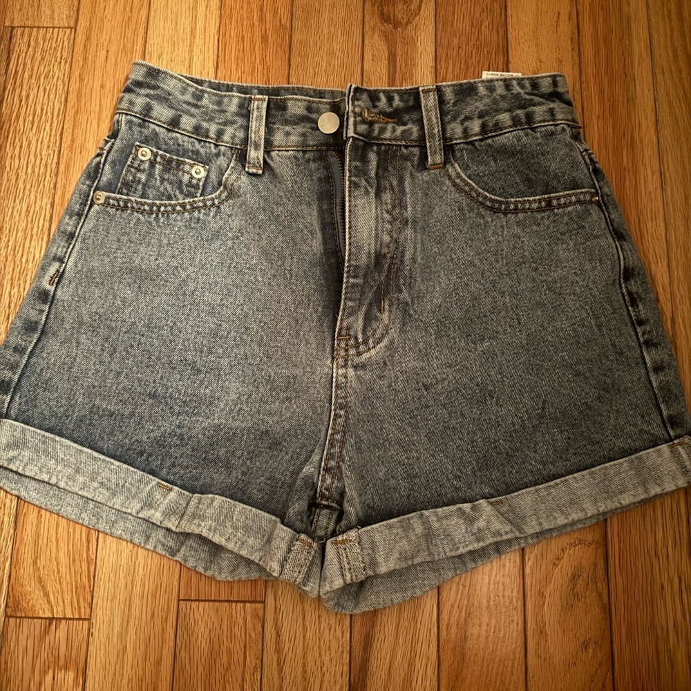 SHEIN Jean High Waist Short